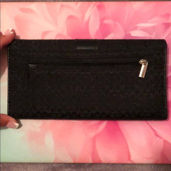 Black coach wallet - Picture 2 of 4